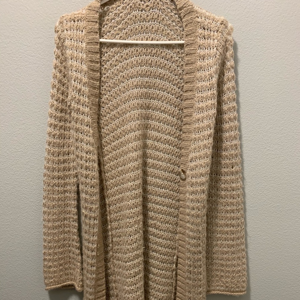 Tan Cardigan